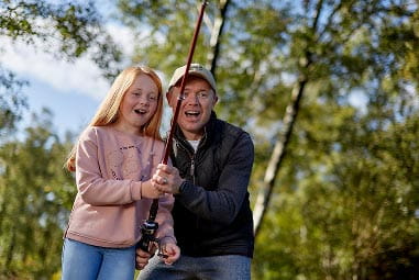 Family fishing