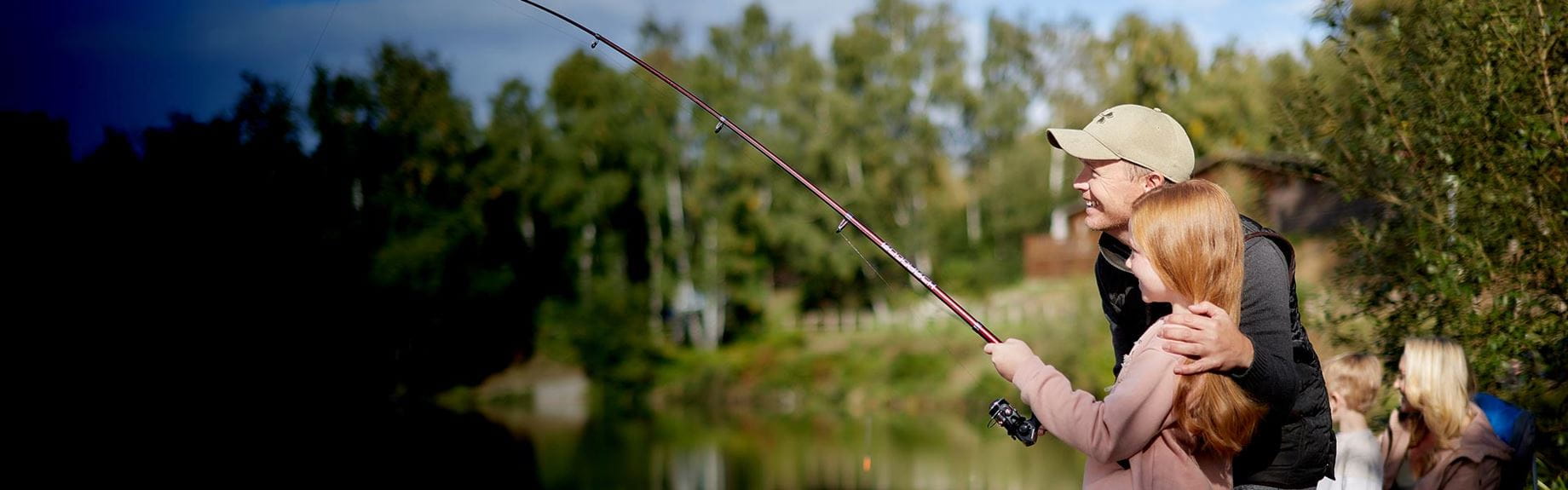 Family fishing