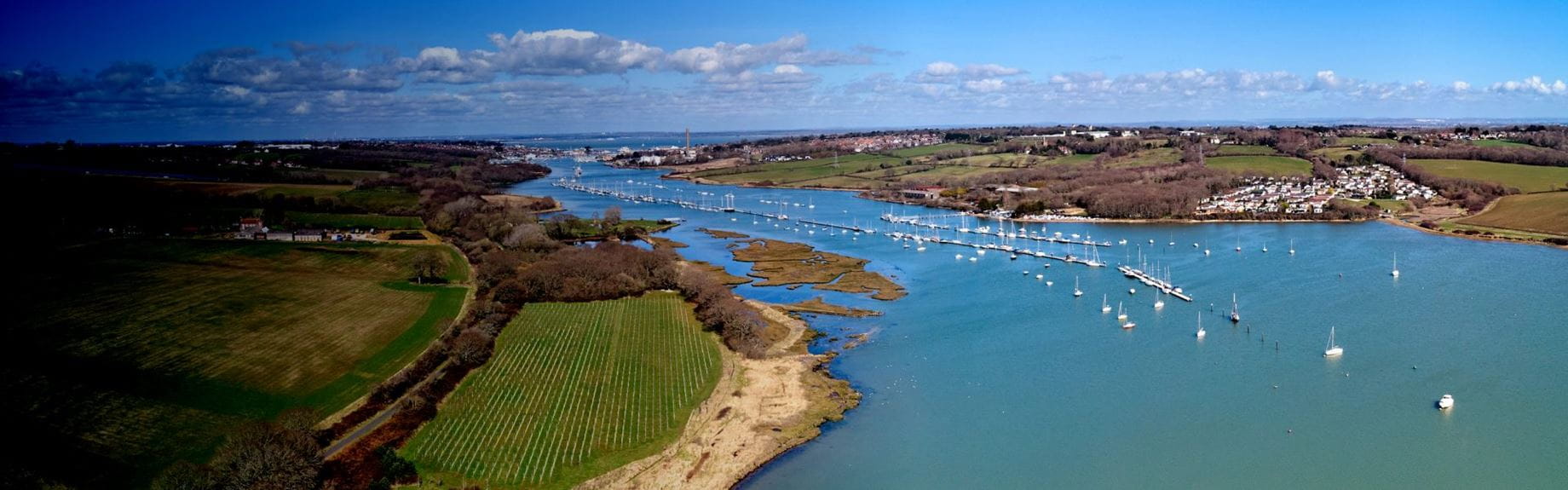 Aerial view of IOW