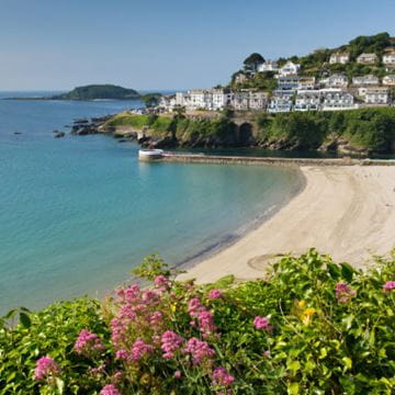 Looe Harbour and Plaidy Beach