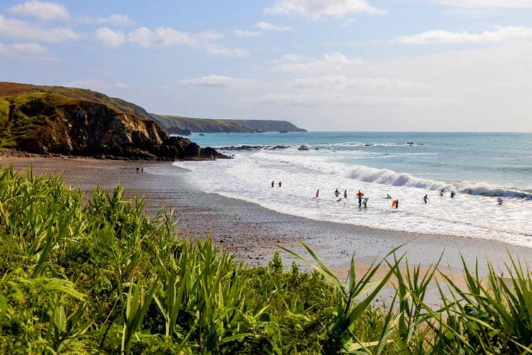 Cornwall beach