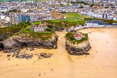 Newquay beach