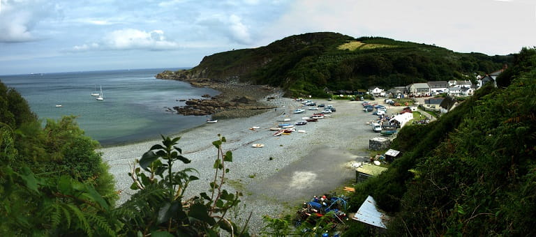 Coastal scene near the Manacles