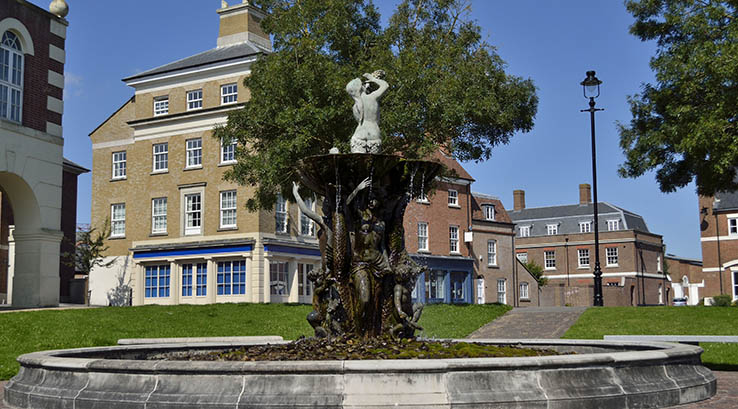 historic buildings of Poundbury