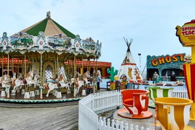 Carousel at the fairground