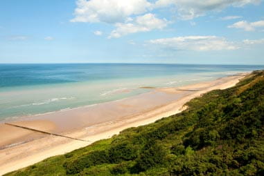 Beach in the sunshine
