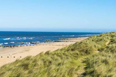 Beach in Norfolk