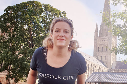 Steph Makins, Co-founder of Enjoying Norfolk