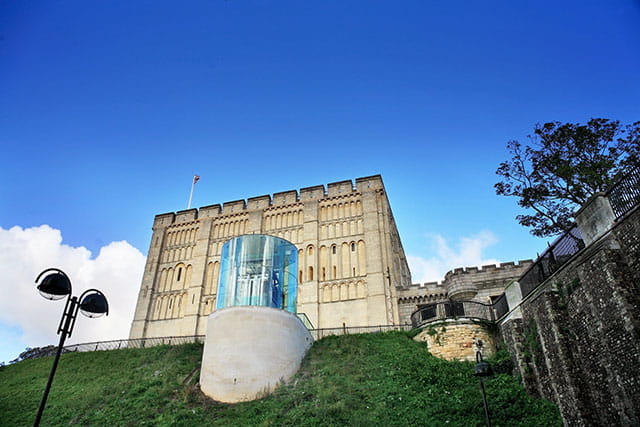 Norwich Castle in Norfolk