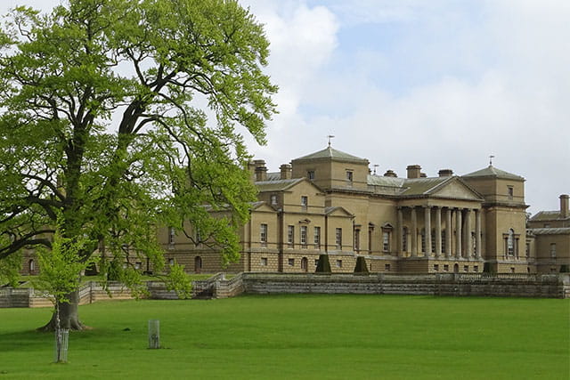 Holkham Hall and grounds in Norfolk