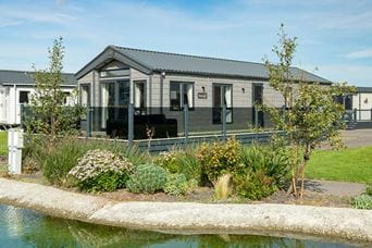 A luxury lodge for sale in Lincolnshire
