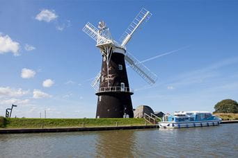 A windmill on the Norfolk Broads