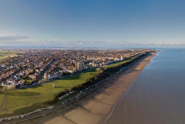 Frinton-on-sea coastline