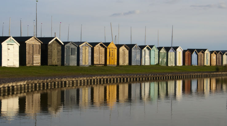 beach huts