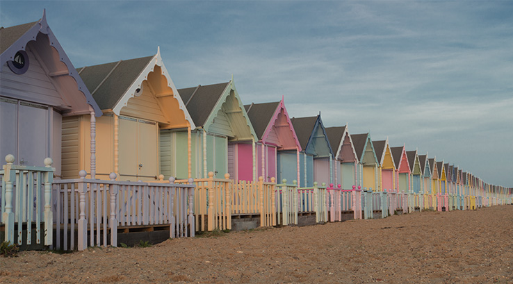 beach huts