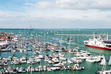 Sail boats in the sunshine