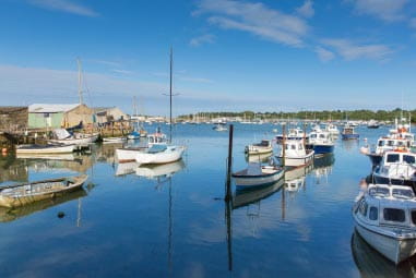 Sail boats at St Helens