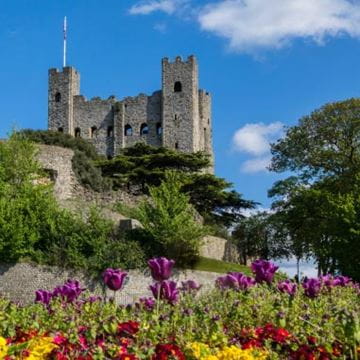 Castle in the sunshine