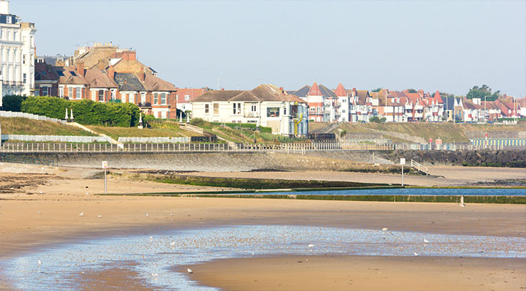 The beach at Margate, Kent
