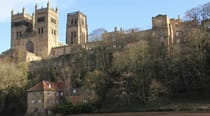 Blue skies over Durham Cathedral