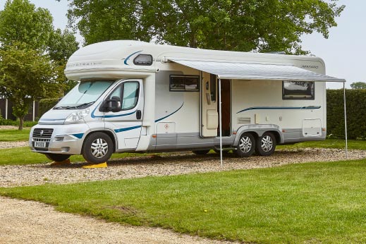 Motorhome at Parkdean Resorts