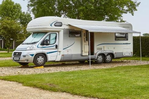 Motorhome at Parkdean Resorts