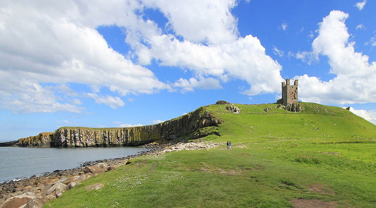 The coastline at Craster