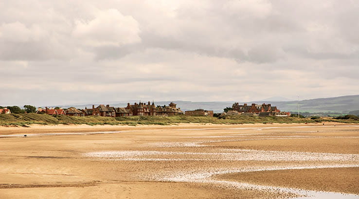 Troon beach