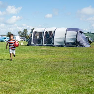 Tent at Parkdean Resorts