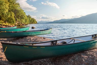 Kayak at Loch Ness