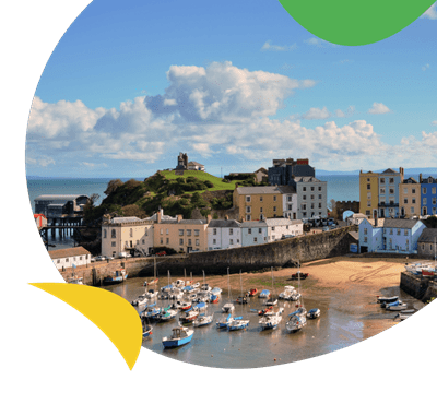 View of Tenby