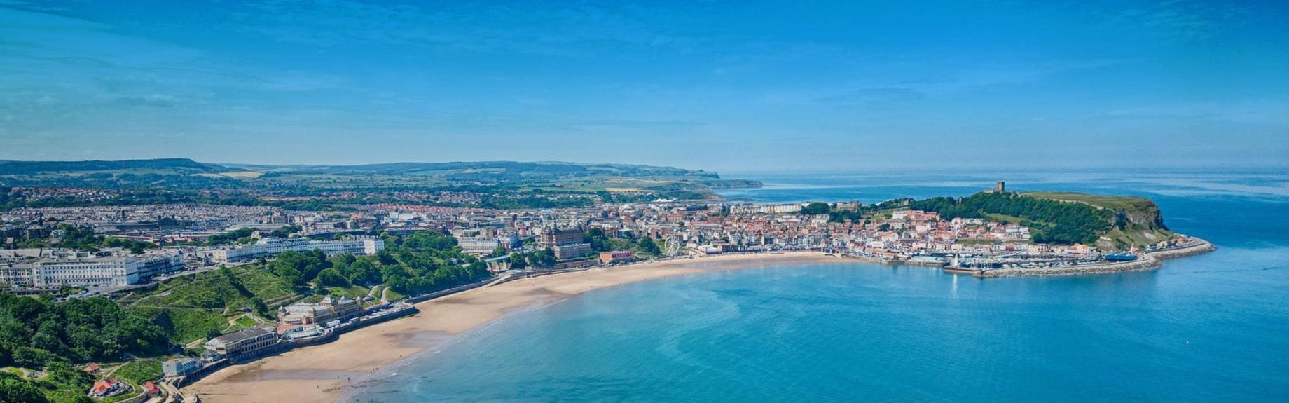 British seaside in the sunshine