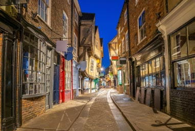 York’s cobbled Shambles