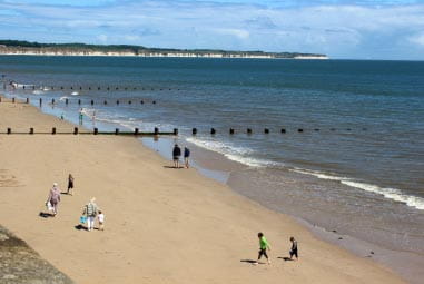 Bridlington's sandy beaches
