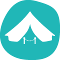 Glamping icon