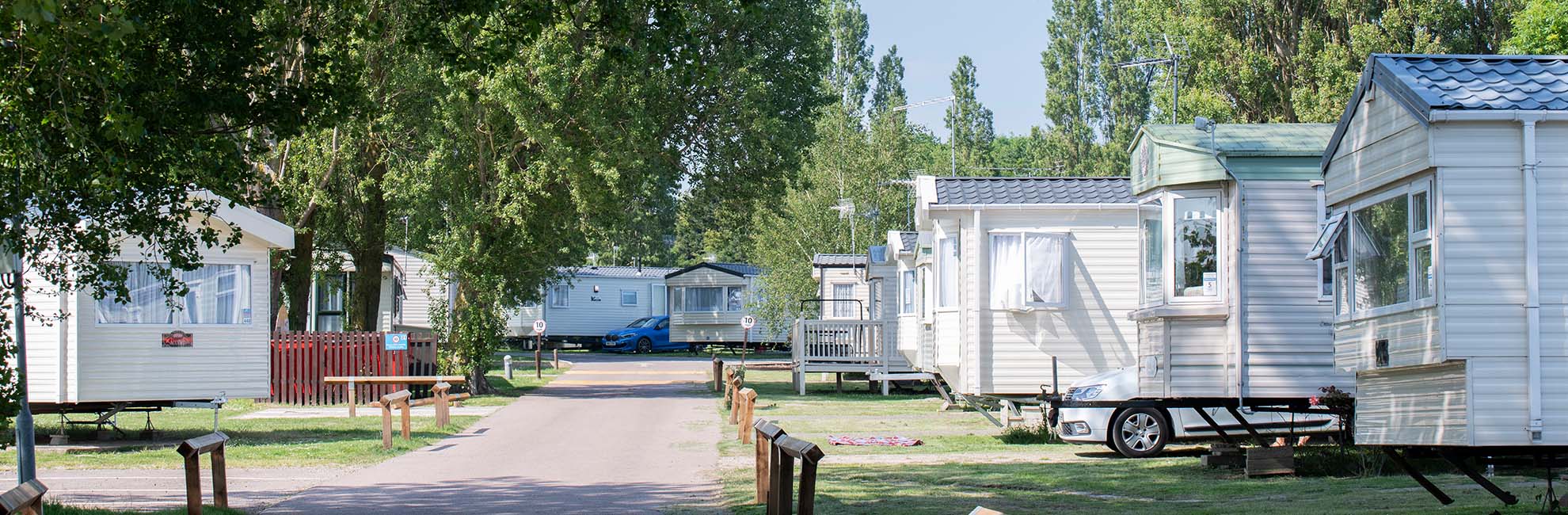 Caravans at Coopers Beach Holiday Park