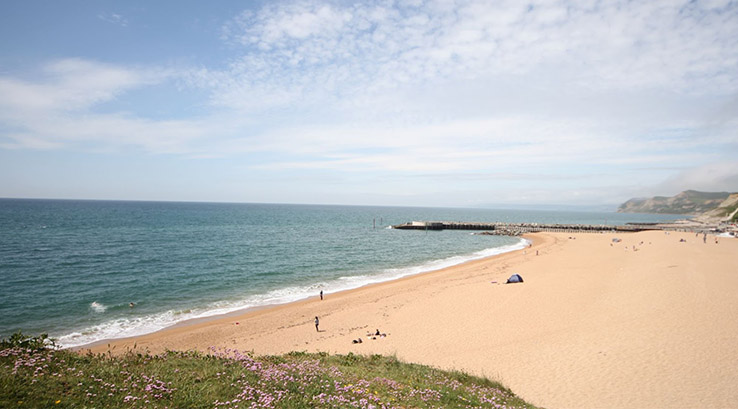 A Dorset beach