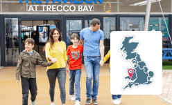 Trecco Bay Holiday Park and Location Map