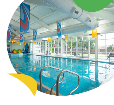 The indoor swimming pool at Withernsea Sands Holiday Park