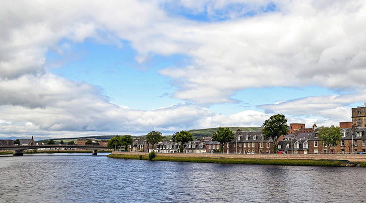 Inverness overlooking the sea